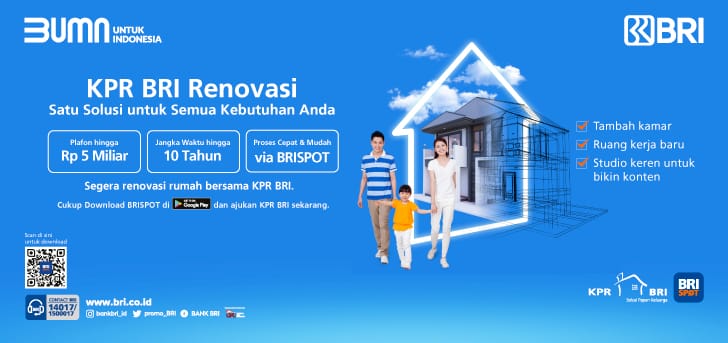 Solusi Dana Cepat Saat Renovasi Rumah, Indah : Ambil Kredit BRI Melalui Kantor, Proses Mudah, 