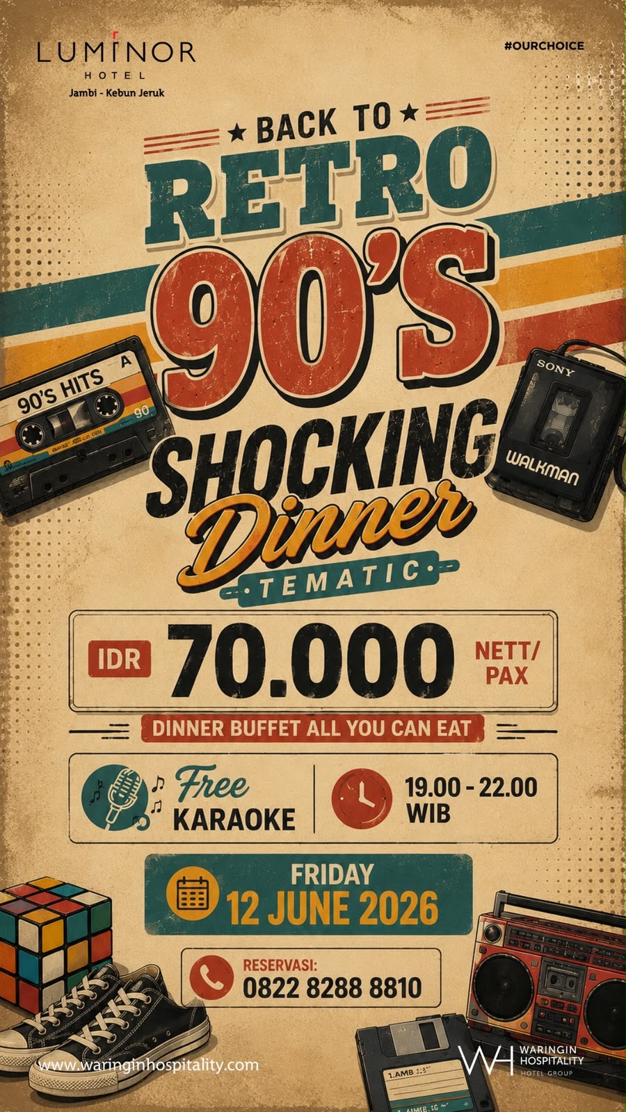 Luminor Hotel Jambi Hadirkan 