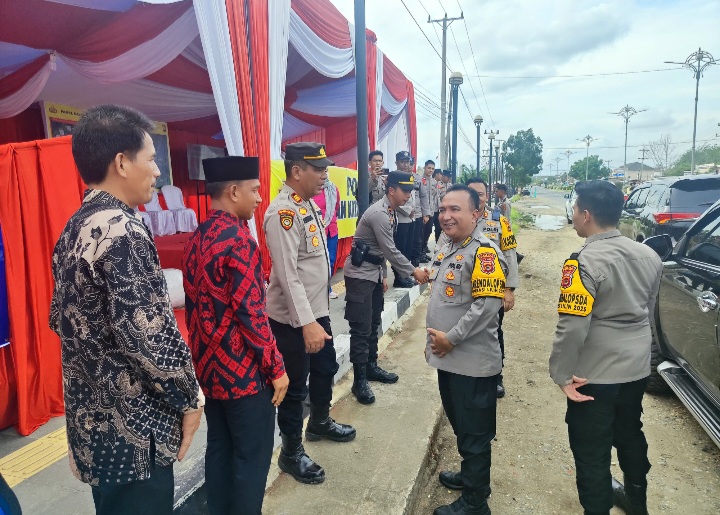 Operasi Lilin 2025, Polda Jambi Suvervisi dan Asistensi Sejumlah Pospam