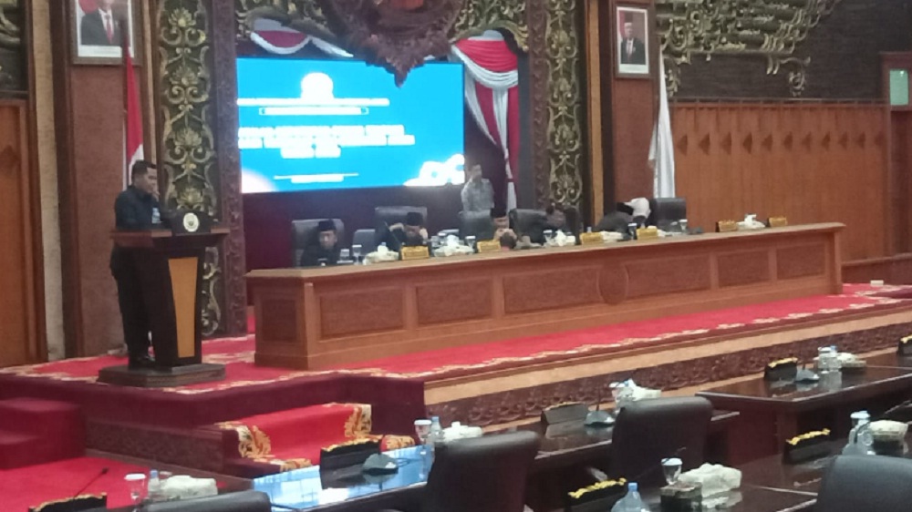 Rapat Paripurna DPRD Provinsi Jambi, Edi Purwanto: Evaluasi Total Seluruh OPD