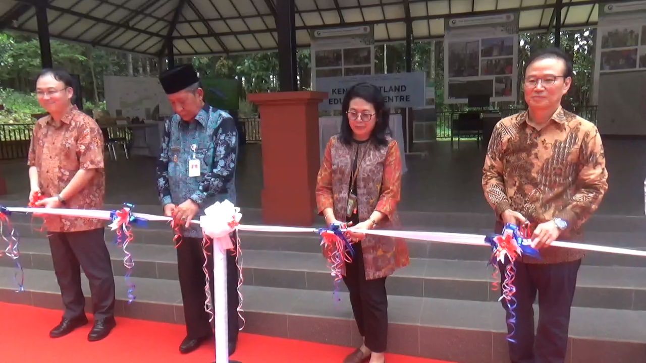 Indonesia-Korea, Provinsi Jambi Jadi yang Pertama Miliki Kenali Peatland Education Center
