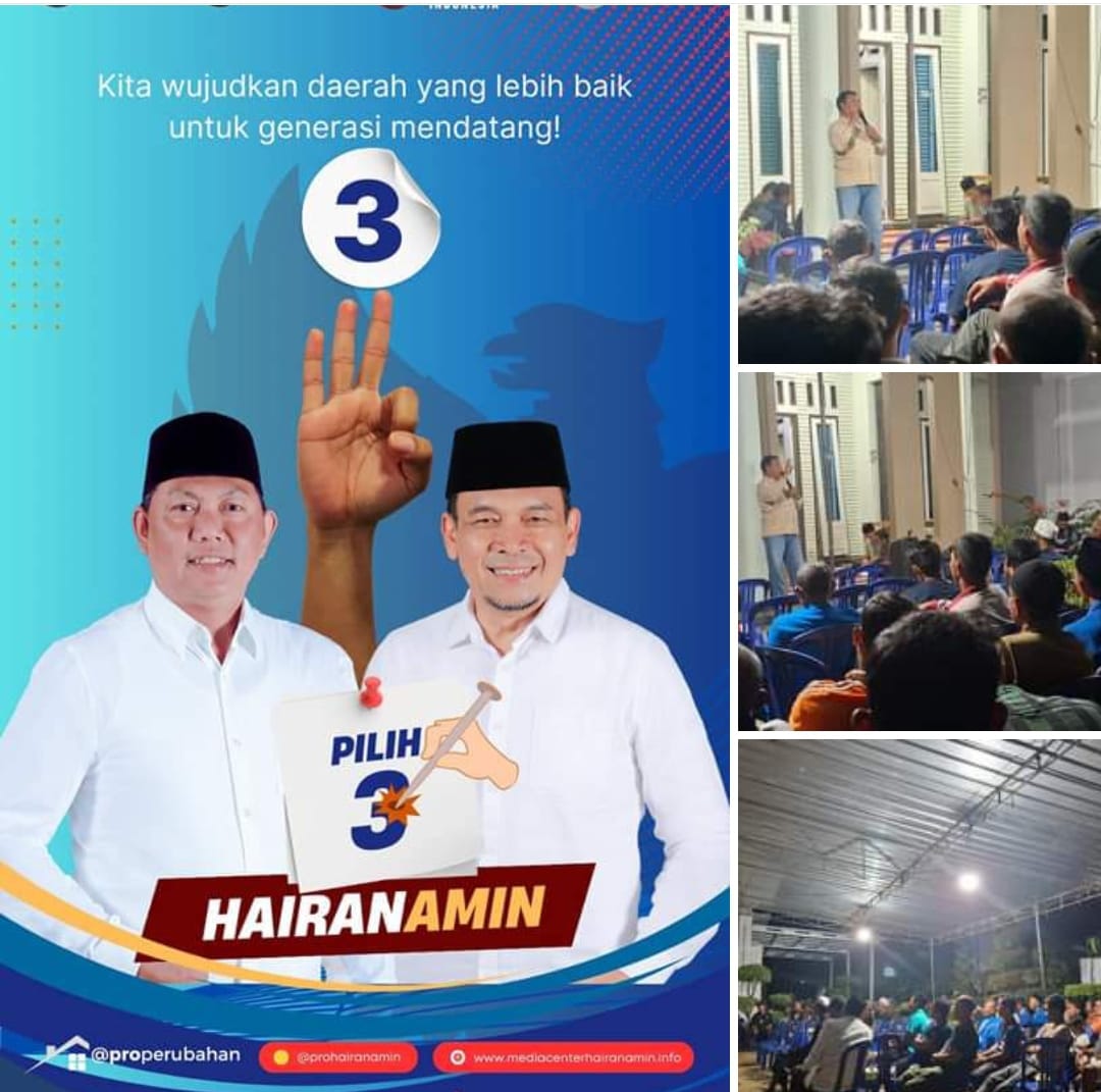 Ribuan Massa Membeludak Hadiri Sosialisasi Politik Cabup Hairan di Tebing Tinggi 