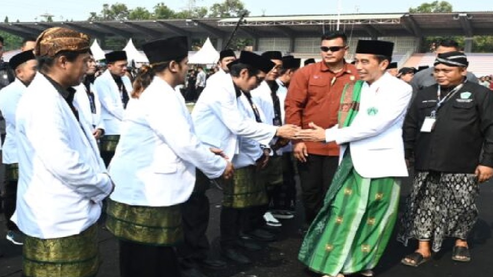Peringatan Hari Santri, Presiden Jokowi : Kita Semua Ini Sedulur