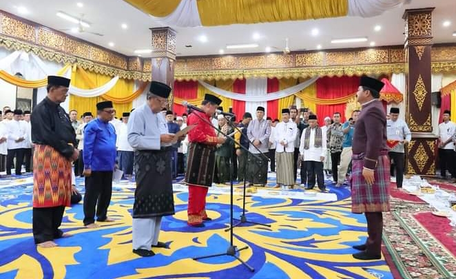 Gelar Datuk, Menteri ATR/BPN Hadi Tjahjanto Terima Anugerah Anggota Kehormatan LAM Jambi