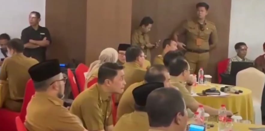 PJ Bupati Bachyuni Delianyah Hadiri Rakor Sinergi dan Penguatan Pemberantasan Korupsi 