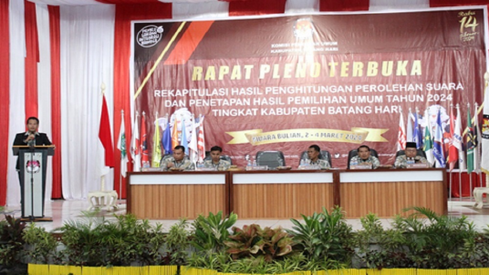 Hasil Rekapitulasi KPU, Partai PPP Jadi Ketua DPRD Kabupaten Batanghari, Segini Perolehan Suara Sahnya