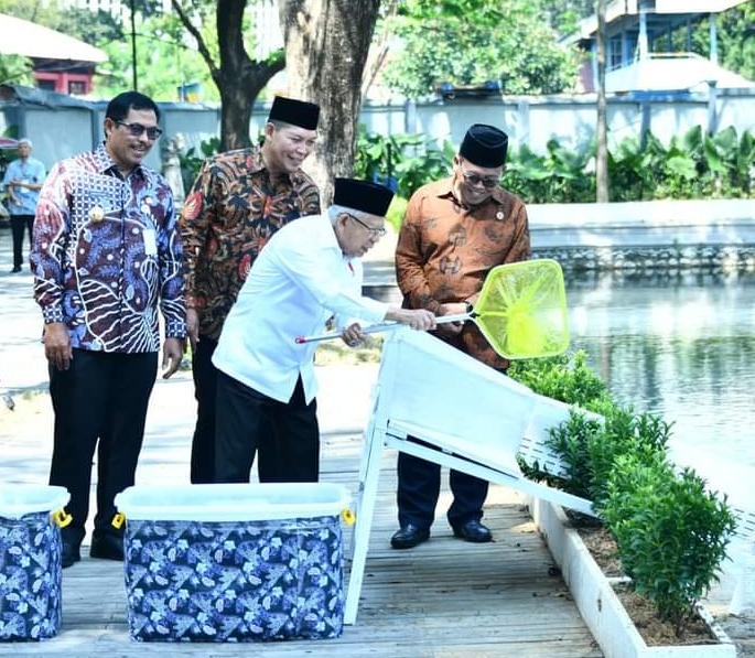 Wapres Ma'ruf Amin Ungkap Pentingnya Taman Balekambang dalam Menjaga Ekologis dan Pelestarian Budaya