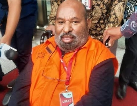 Mantan Gubernur Papua Lukas Enembe Lukas Dituntut 10,5 Tahun Penjara