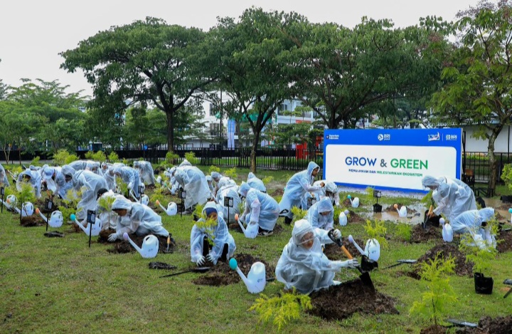 BRI Gelar Aksi Tanam Pohon dan Ajak Masyarakat Peduli Lingkungan