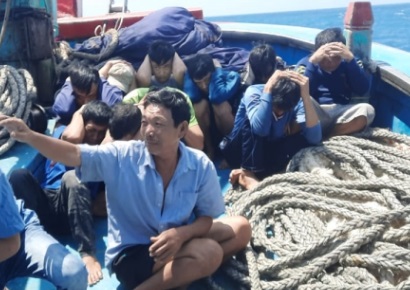 Kapal Vietnam Curi Ikan di Laut Natuna Utara