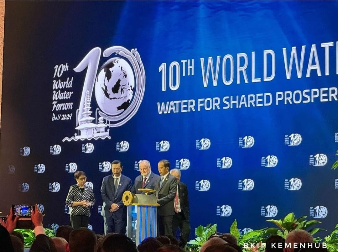 Menhub Budi Karya Sumadi dan Presiden Jokowi Tekankan Pentingnya Pelestarian Sumber Daya Air di WWF