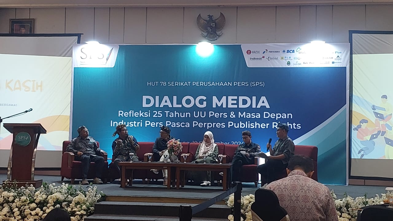 SPS Gelar Dialog Media: Refleksi 25 Tahun Pasca Perpres Publisher Rights dan HUT SPS ke-78