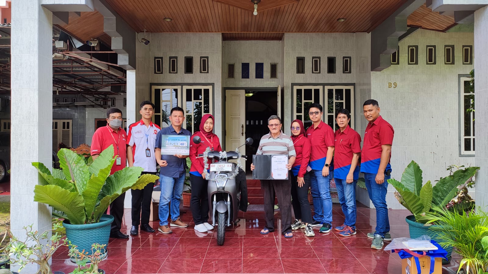 Pertama di Jambi, Pemilik New Honda EM e: PLUS