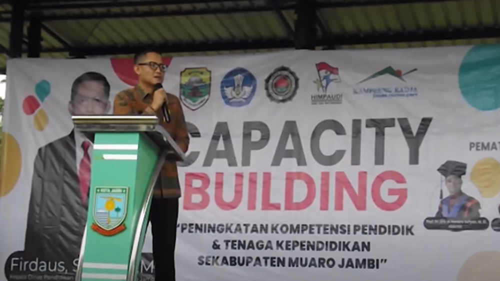 Capacity Building Bagi Tenaga Pendidik Kabupaten Muaro Jambi