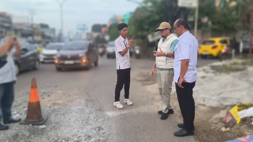 Jalan Berlubang di STM Atas Disorot, DPRD Minta Penanganan Cepat