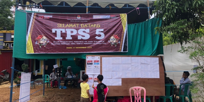 Pilkada Serentak TPS 5, Desa Mekar Kencana, Kabupaten Tebo Berjalan dengan Antusias