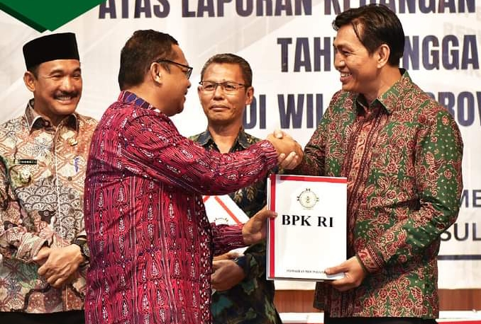 Kembali Pemkab Batanghari Raih Predikat WTP, Atas Audit Laporan Keuangan Tahun 2023