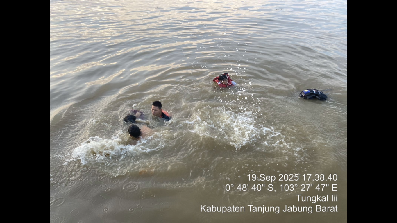 Asyik Berenang, Pemuda di Kuala Tungkal Tewas Tenggelam
