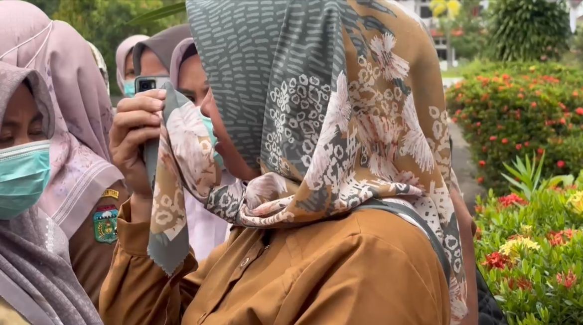  Puluhan Nakes Kembali Datangi DPRD Tebo, Tuntut Kepastian Status PPPK