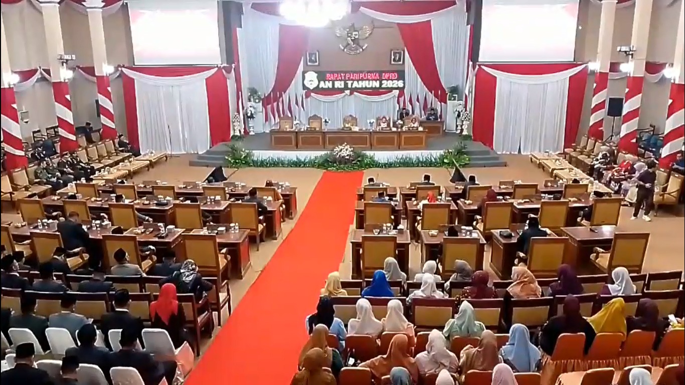 DPRD Tanjabtim Gelar Paripurna Ikuti Pidato Kenegaraan Presiden RI
