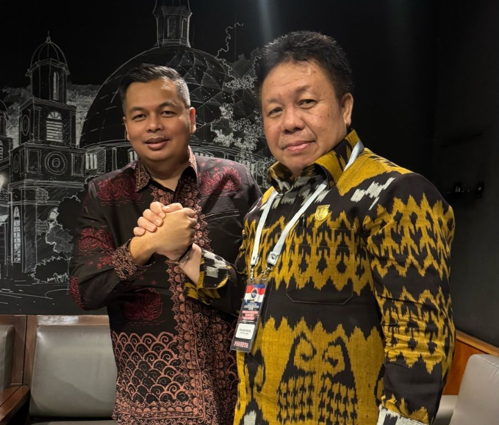 Kemas Faried Alfarelly dan Dance Ishak Palit Pimpin Adeksi 2025-2030 Sebagai Waketum dan Ketum