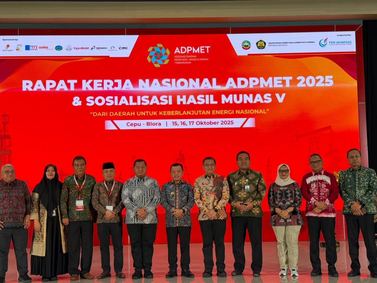 Gubernur Jambi Al Haris Buka Rakernas ADPMET 2025