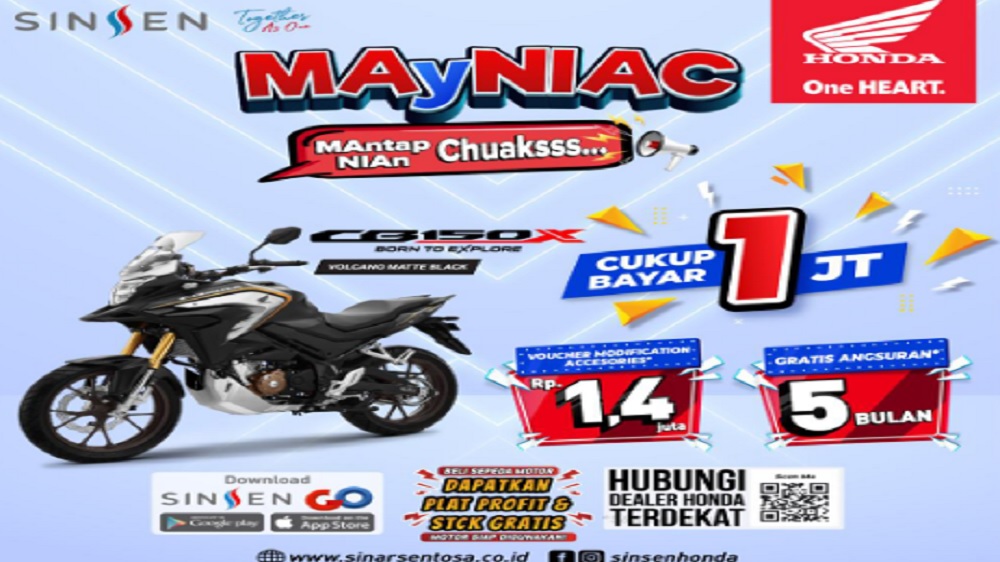 Promo Honda MAyNIAC, Mantap Nian Chuaksss 