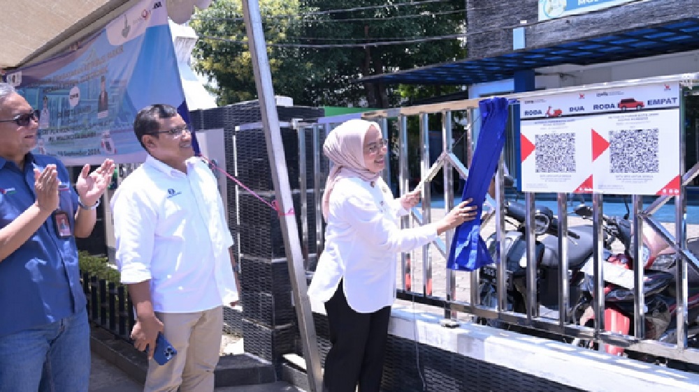 Resmikan Pembayaran Parkir Elektronik QRIS untuk Perluas Digitalisasi di Jambi