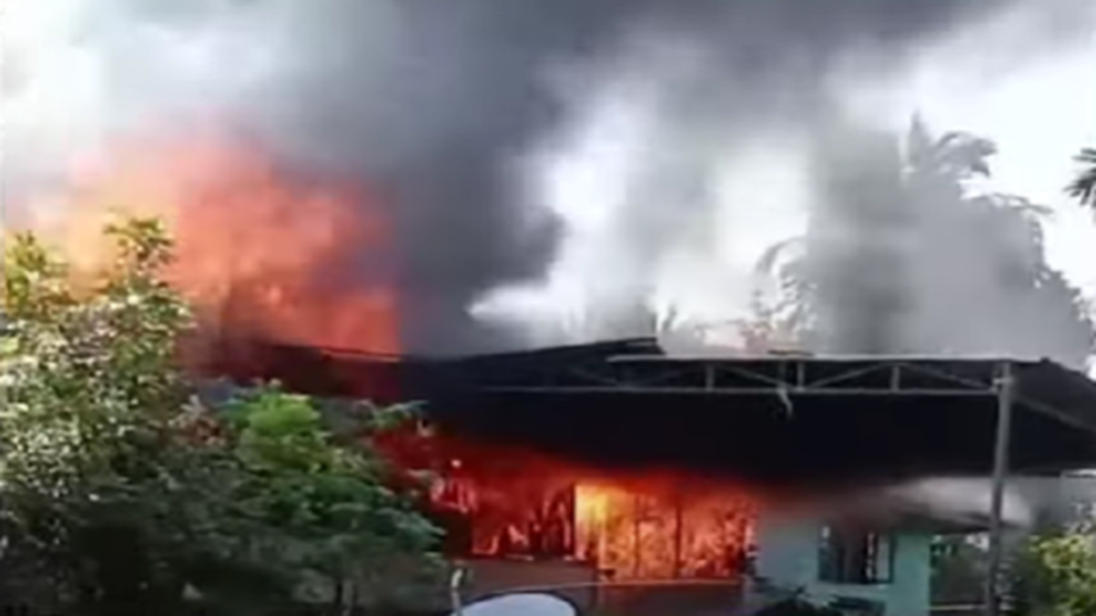Tiga Rumah Ludes Terbakar di Kecamatan Muara Limun Sarolangun