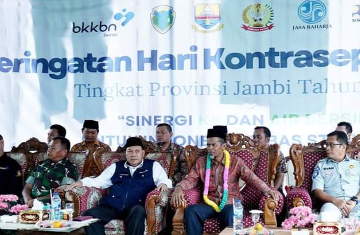 Peringatan Hari Kontrasepsi Sedunia Tingkat Provinsi Jambi Tahun 2024 di Kabupaten Batanghari 