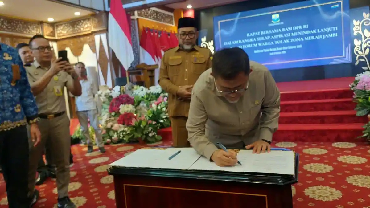 Selesaikan Polemik Zona Merah Pertamina di Kota Jambi, BAM DPR RI dan Pemda Capai 4 Poin Kesepakatan