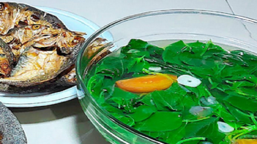 Santapan Sahur Istimewa, Sayur Bening dan Ikan Asin Khas Jambi di Bulan Ramadan