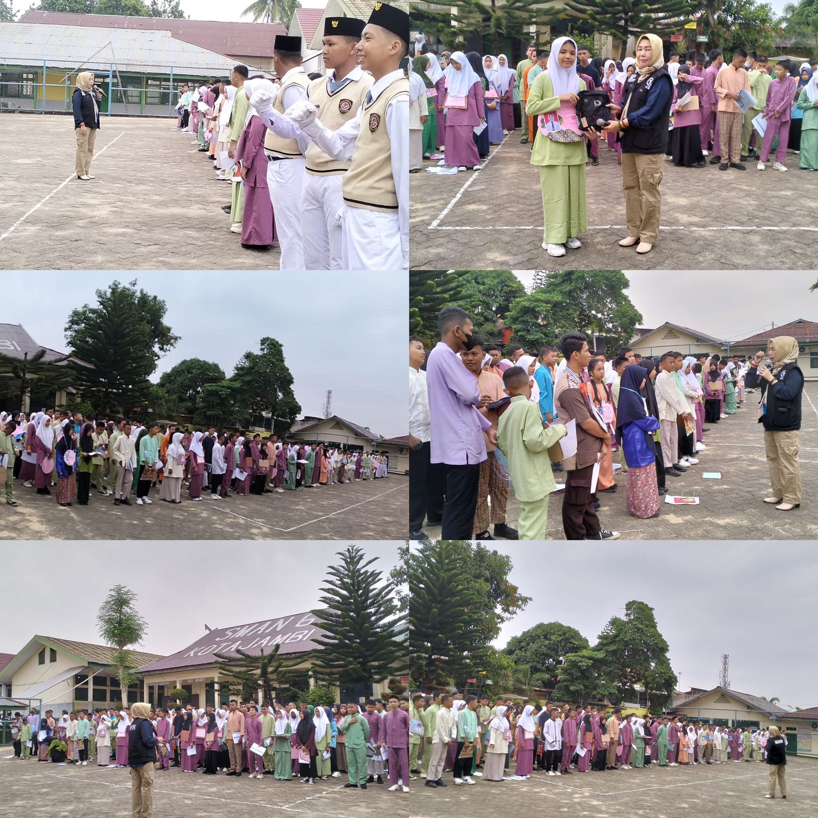 BNN Provinsi Jambi Gelar Sosialisasi Bahaya Narkoba di SMA Negeri 6 Kota Jambi