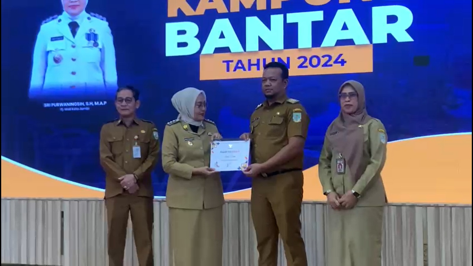 Pj Wali Kota Jambi Apresiasi Pemenang Kampung Bantar Dan Teknologi Tepat Guna Kota Jambi Tahun 2024