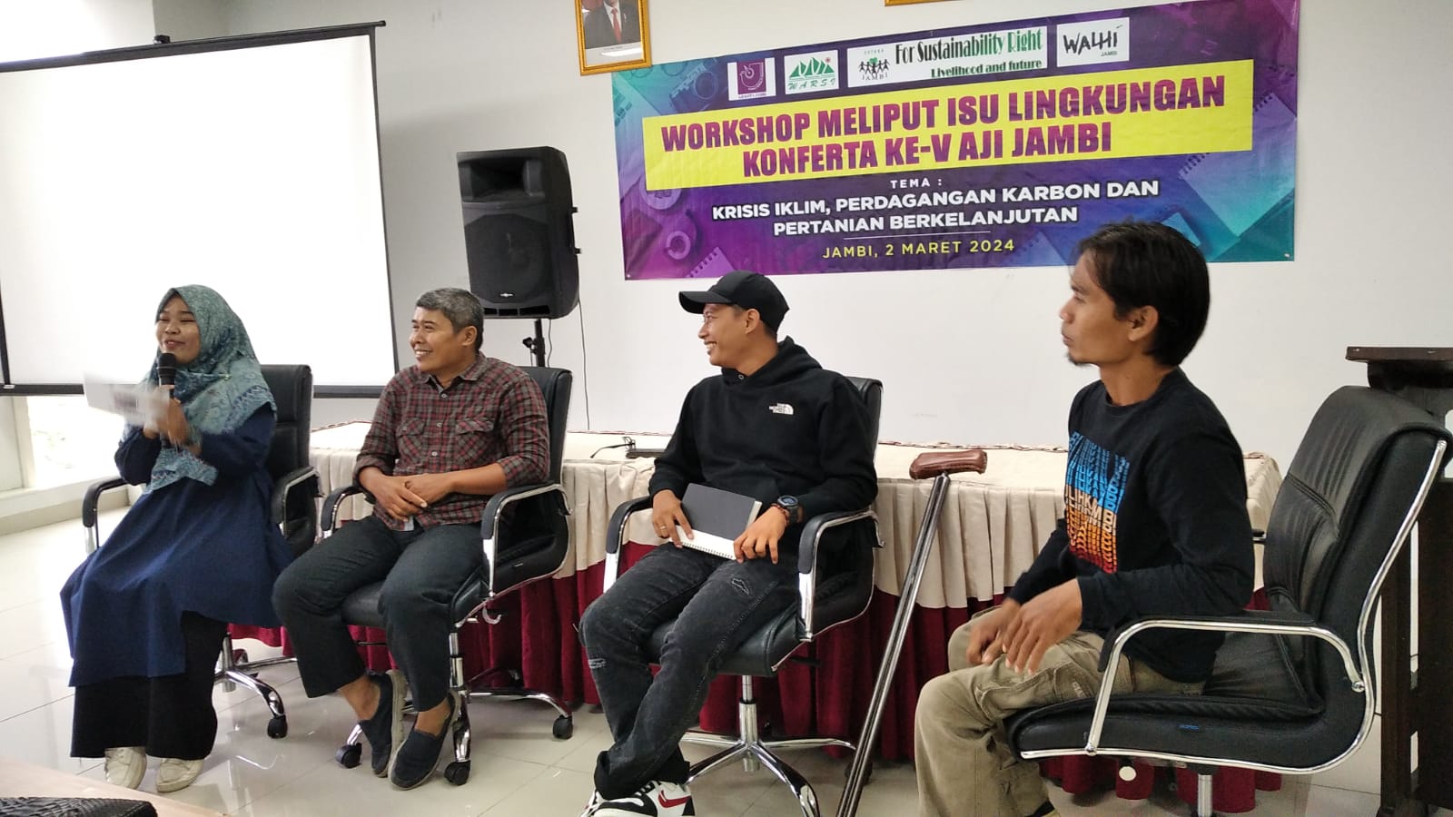 AJI Jambi Gelar Workshop Meliput Isu Lingkungan