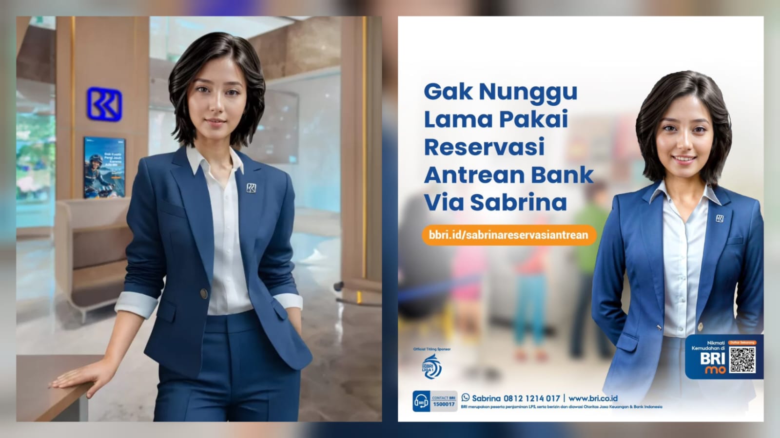 Pakai Reservasi Antrean Bank BRI via Sabrina