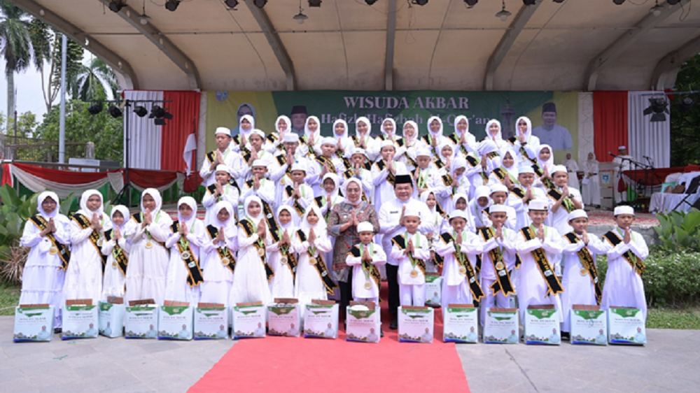 Wisuda Ribuan Hafiz dan Hafizah Cilik di Kota Jambi