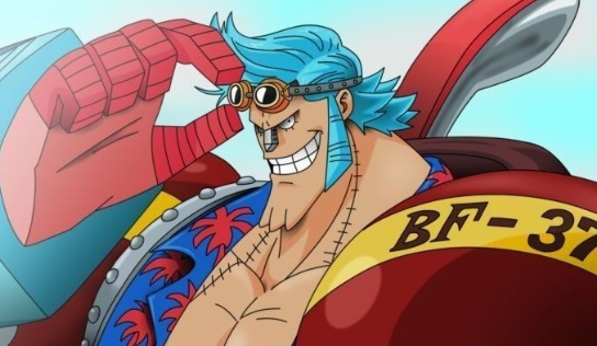  Transformasi Franky menjadi Robot dalam Anime One Piece