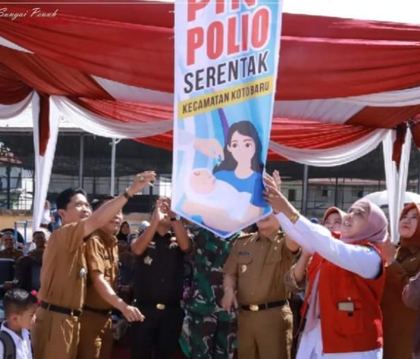 Launching Pekan Imunisasi Nasional Sungai Penuh