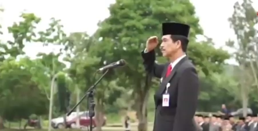 PJ Bupati Muaro Jambi Raden Najmi Pimpin Upacara Peringatan Hari Lahir Pancasila Tahun 2024