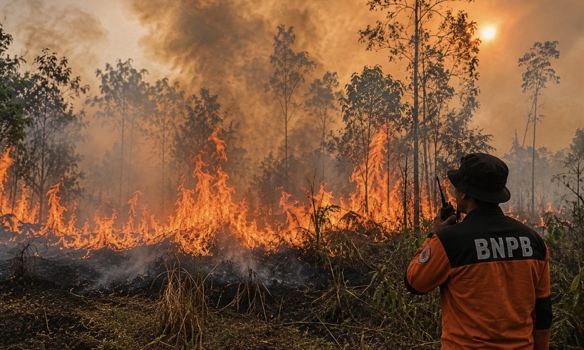 Cegah Karhutla Meluas, BNPB Minta Warga Aktif Laporkan Titik Api