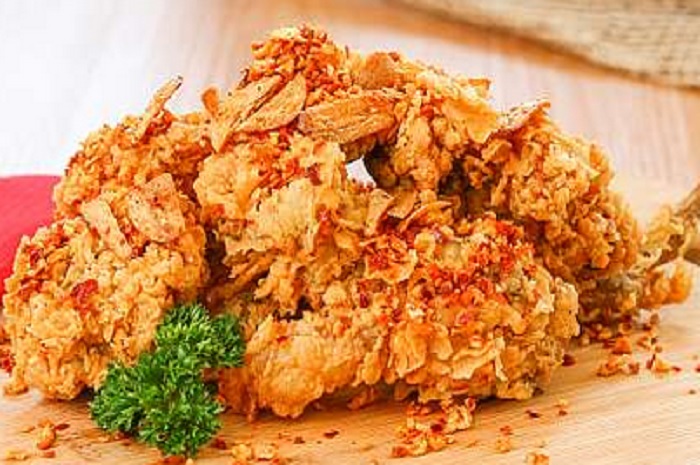 Resep Ramadan. Ayam Crispy Cabe Garam Hidangan Bulan Puasa