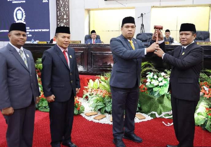 Pelantikan Pimpinan DPRD Sungai Penuh Periode 2024-2029