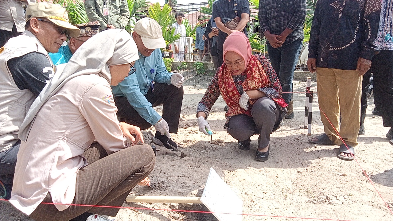 Ekskavasi Situs Candi Solok Sipin di Kota Jambi, PJ Wali Kota Jambi: Lebih Besar dari Muaro Jambi