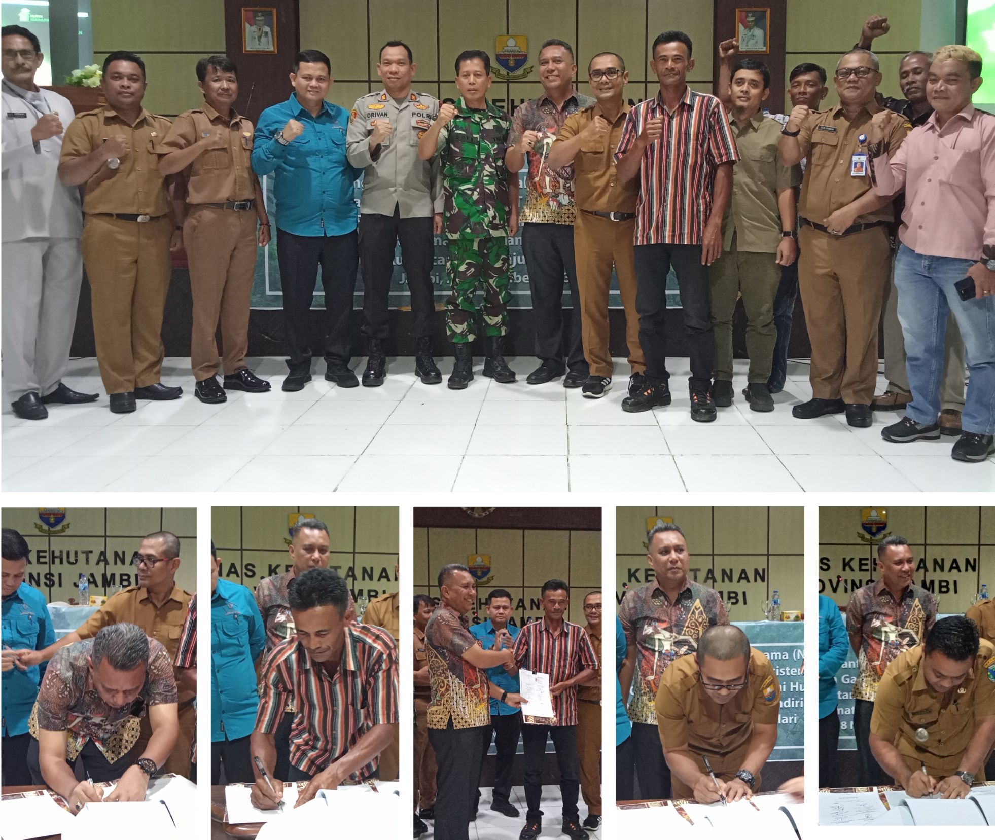 PT REKI Bersinergi Bersama Gapoktanhut Pematang Telang-Tanjung Mandiri untuk Menghasilkan Hutan Produksi