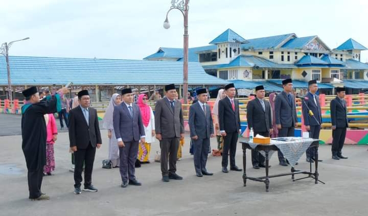 Bupati Tanjung Jabung Barat Lantik 9 Pejabat, Berikut Nama dan Jabatannya