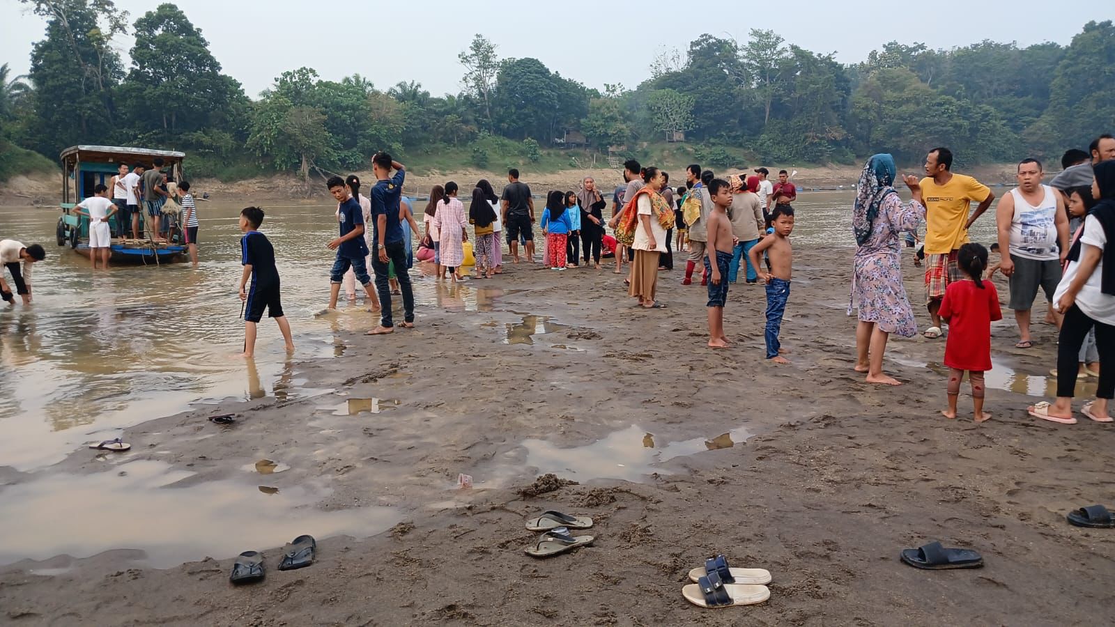 5 Warga Tenggelam di Sungai Batanghari