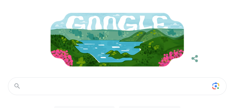 Menarik! Danau Toba Muncul di Google Doodle Hari ini, Rayakan Penetapan UNESCO Global Geopark