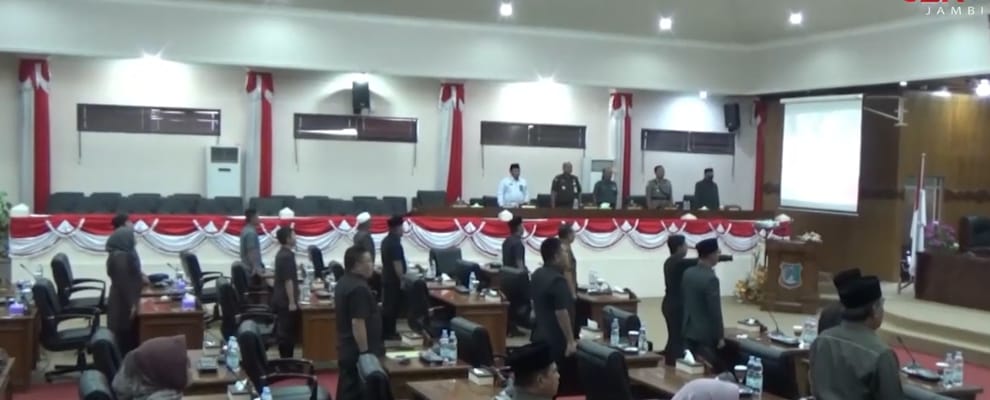 Fraksi-Fraksi DPRD Tanjabbar Sampaikan Pandangan Umum Ranperda APBD Tahun Anggaran 2023