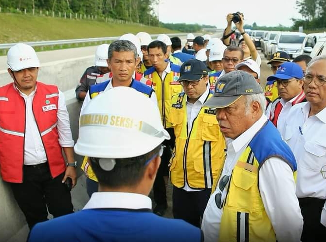 Pembangunan Seksi 3 Bayung Lencir-Tempino Jambi Telah Mencapai 77%